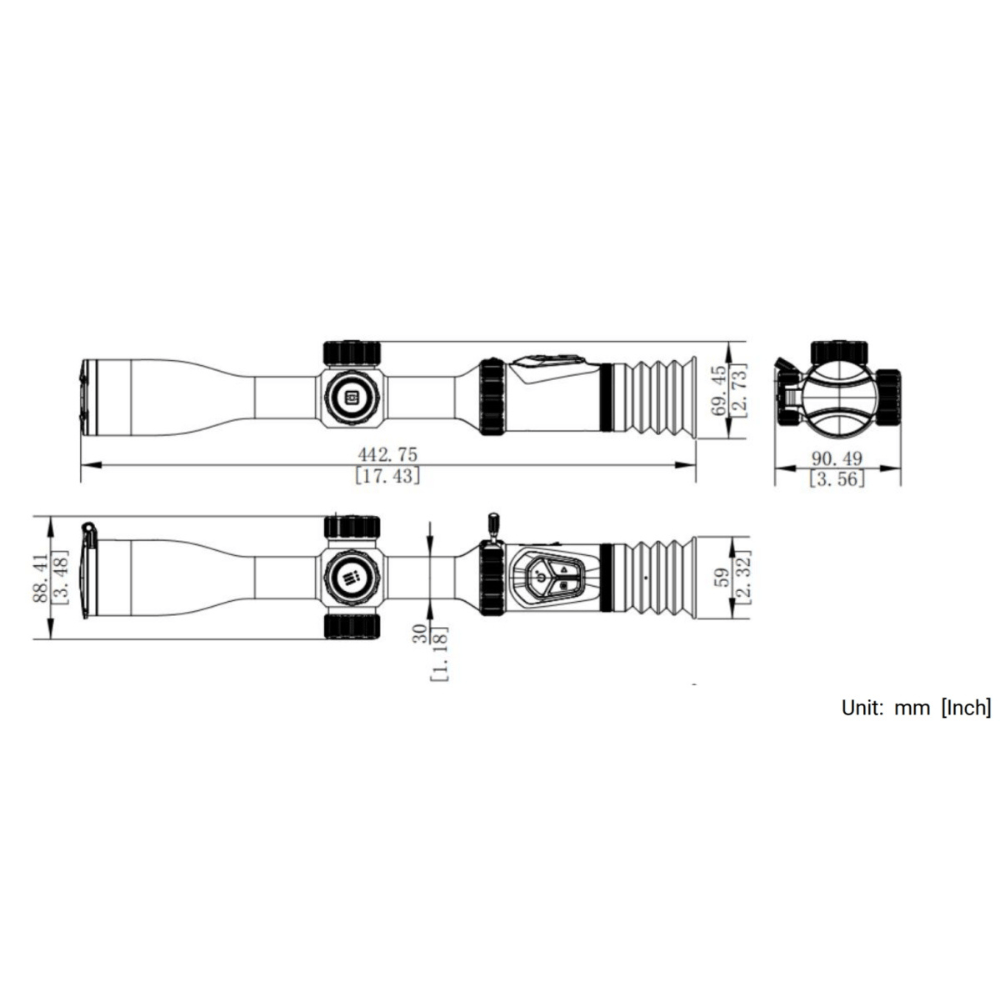 Celownik noktowizyjny HIKMICRO Alpex PRO A50P 8
