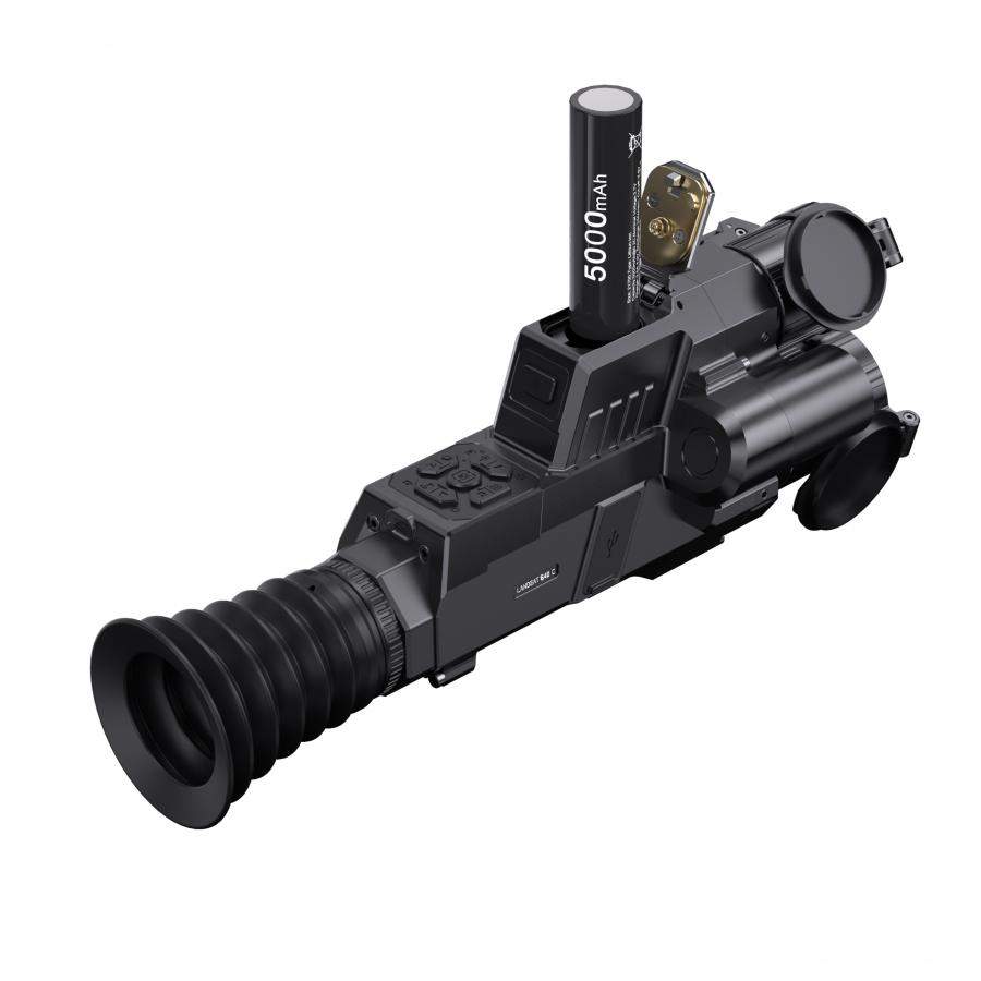Celownik termowizyjny/noktowizyjny z dalmierzem 2w1 Pard Landsat 640 C LA6C-45/70/850/LRF 4