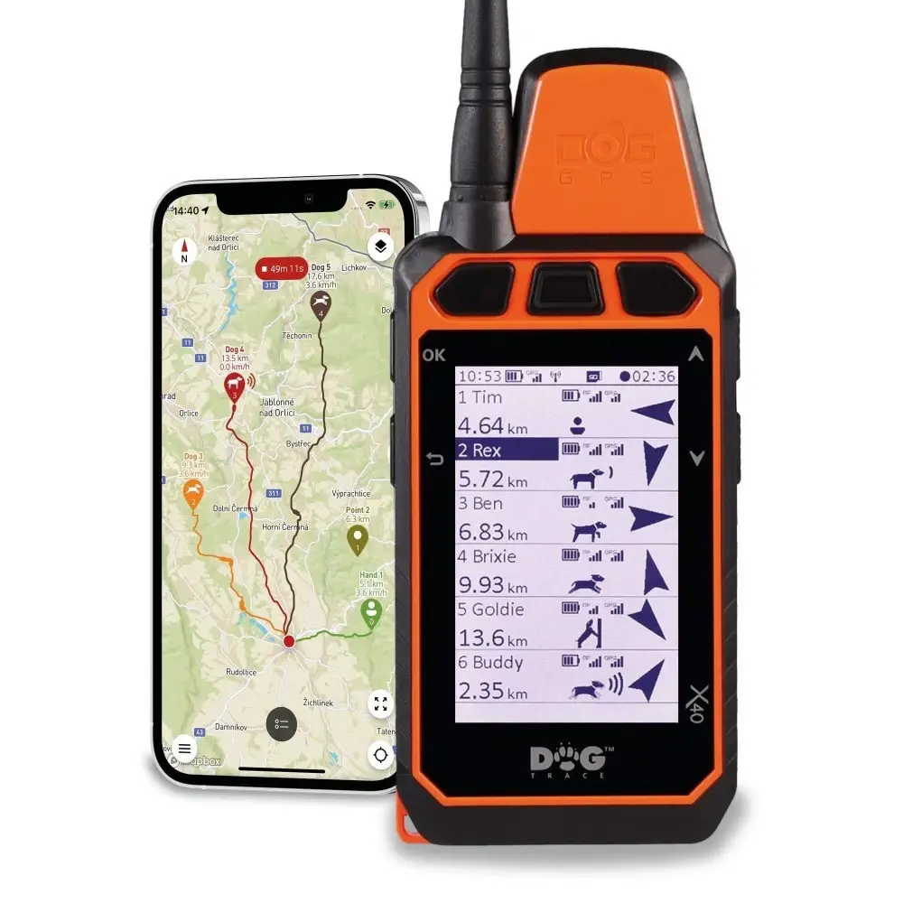 Odbiornik DOG GPS X40 0