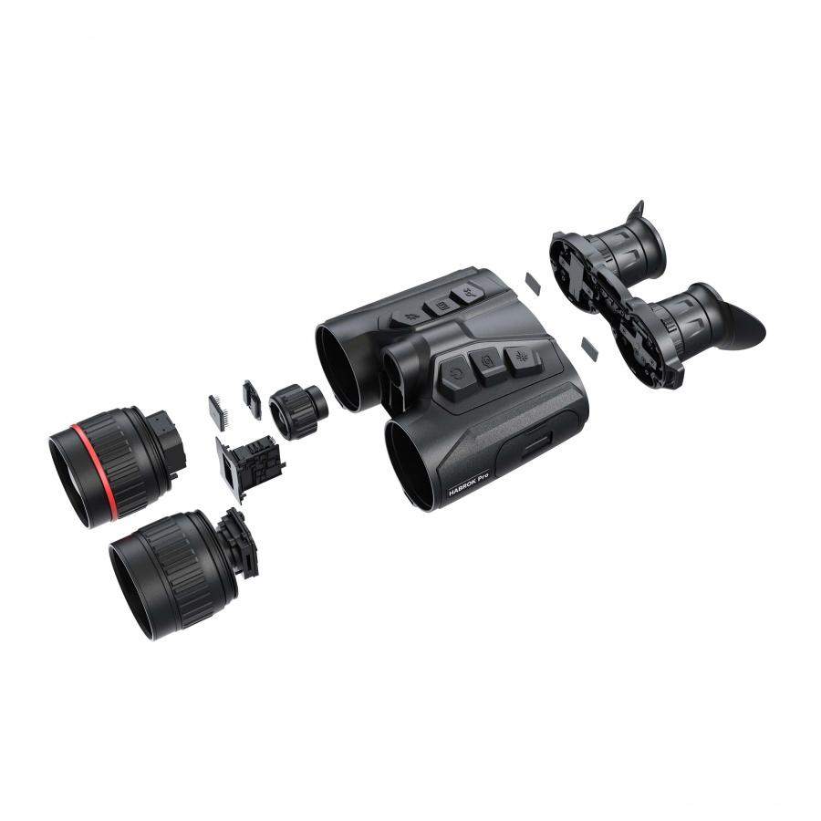 Lornetka termowizyjna termowizor HIKMICRO Habrok Pro HX60LS LRF + dwa iluminatory 850/940 nm 7